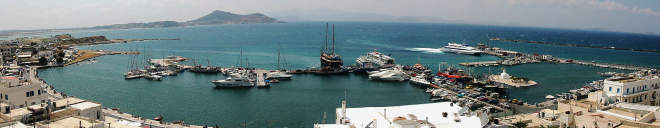 Naxos Hafen und Marina